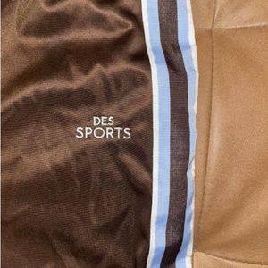 Brown street wear track pants